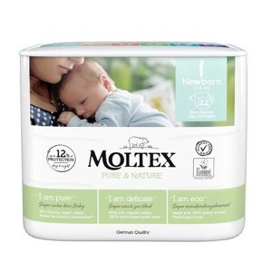 Ontex Group Plenky Moltex Pure & Nature Newborn 2 - 4 kg (22 ks)