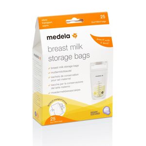 MEDELA Sáčky na skladování mateřského mléka 180 ml, 25 ks