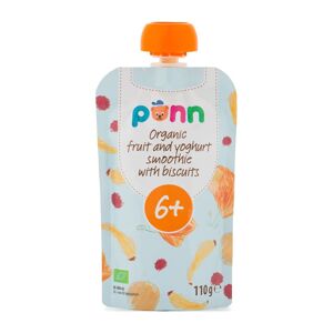Salvest Ponn BIO Ovocné smoothie s jogurtem a sušenkami 110 g
