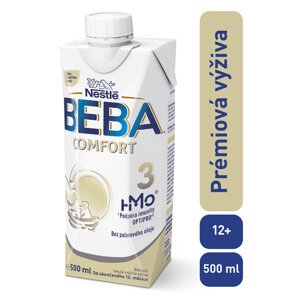 EXP: 31.03.2024 BEBA COMFORT 3 HM-O, Tekutá batolecí mléčná výživa 12+, tetra pack, 500 ml