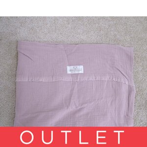 BABYMATEX Prádlo ložní Muslin světle růžové 2-dílné