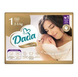 Dada Extra Care 1 Newborn 2-5 kg 23 ks