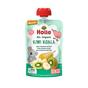 HOLLE BIO Kapsička Kiwi Koala hruška, banán, kiwi pro děti od 8. měsíce, 100 g