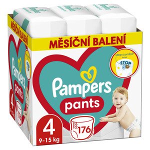 Pampers Pants Měsíční balení plenkových kalhotek vel. 4 (176 ks)